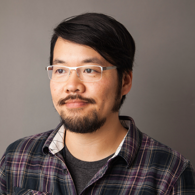 Portrait of the designer Chris Liu.